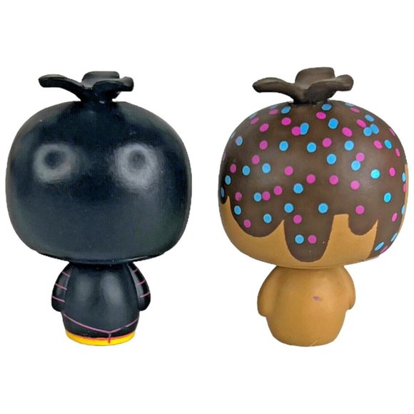3 Funko Five Nights At Freddys Pint Size Blacklight Chica Black Purple Chocolate - Picture 9 of 12